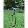 Esschert Design Metal Blue Jay Rocker Stake ZYCT819